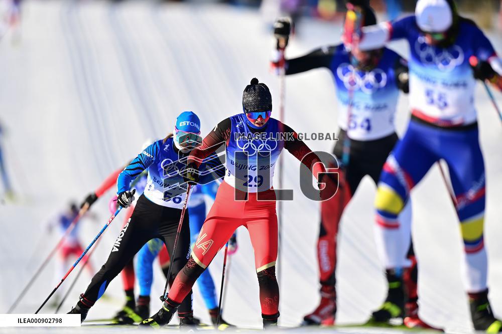 (BEIJING2022)CHINA-ZHANGJIAKOU-OLYMPIC WINTER GAMES-CROSS-COUNTRY SKIING (CN)