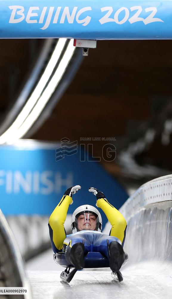 (BEIJING2022)CHINA-BEIJING-YANQING-OLYMPIC WINTER GAMES-LUGE-MEN'S SINGLES (CN)