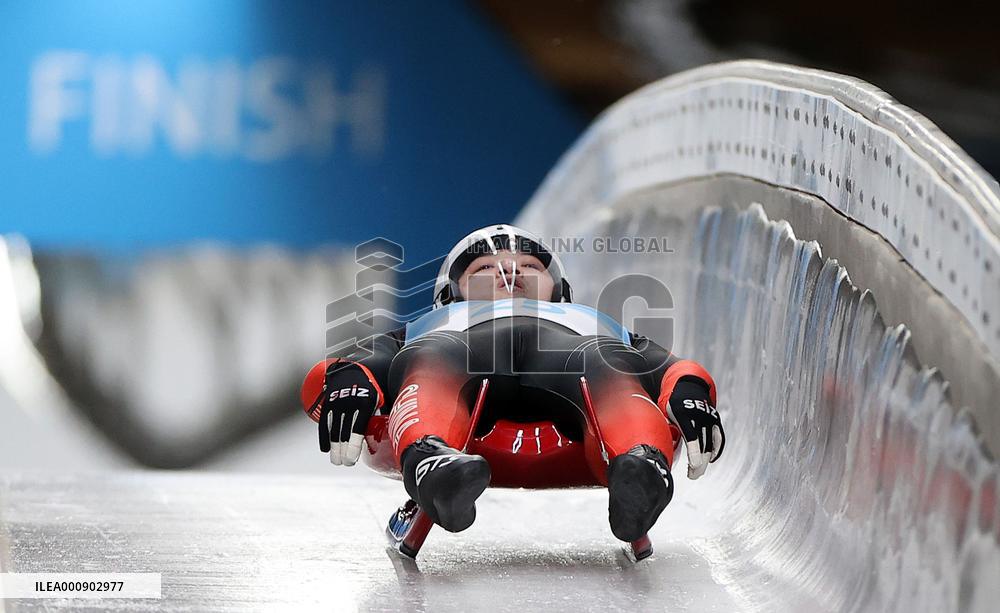 (BEIJING2022)CHINA-BEIJING-YANQING-OLYMPIC WINTER GAMES-LUGE-MEN'S SINGLES (CN)