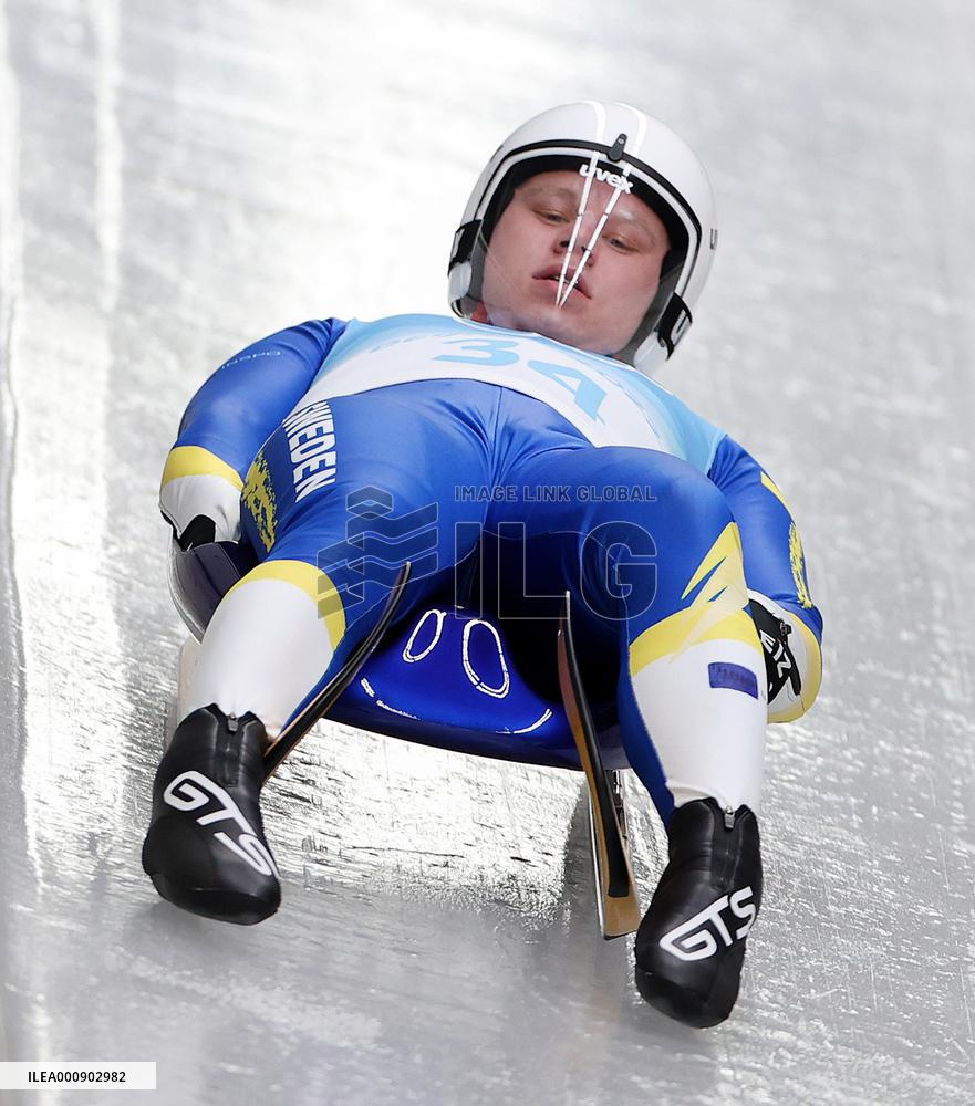 (BEIJING2022)CHINA-BEIJING-YANQING-OLYMPIC WINTER GAMES-LUGE-MEN'S SINGLES (CN)