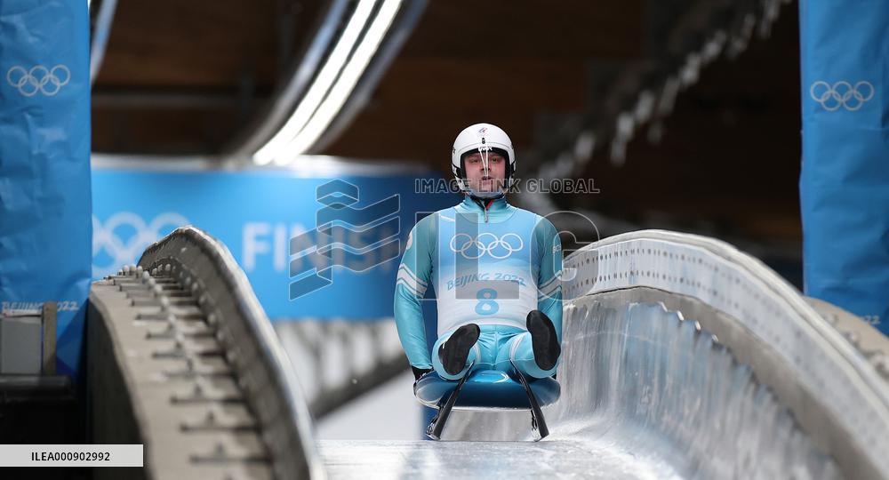 (BEIJING2022)CHINA-BEIJING-YANQING-OLYMPIC WINTER GAMES-LUGE-MEN'S SINGLES (CN)