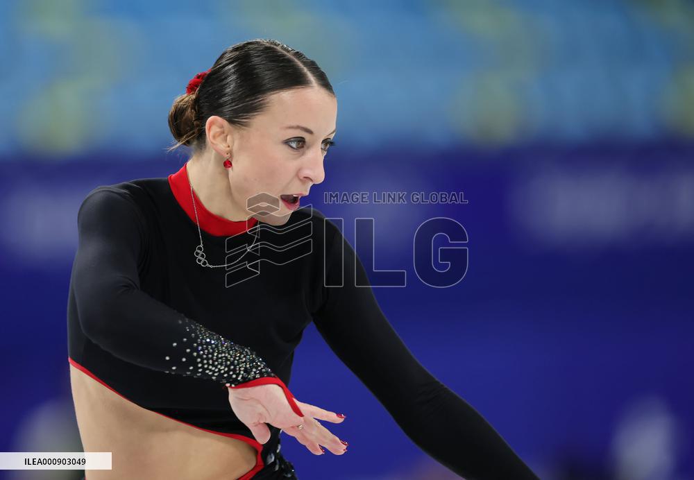 (XHTP)(BEIJING2022)CHINA-BEIJING-OLYMPIC WINTER GAMES-FIGURE SKATING-TEAM EVENT-WOMEN SINGLE SKATING-SHORT PRO.....