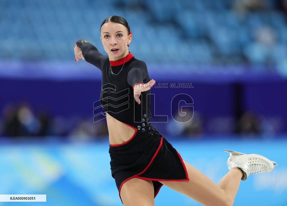 (BEIJING2022)CHINA-BEIJING-OLYMPIC WINTER GAMES-FIGURE SKATING-TEAM EVENT-WOMEN SINGLE SKATING-SHORT PROGRAM (.....