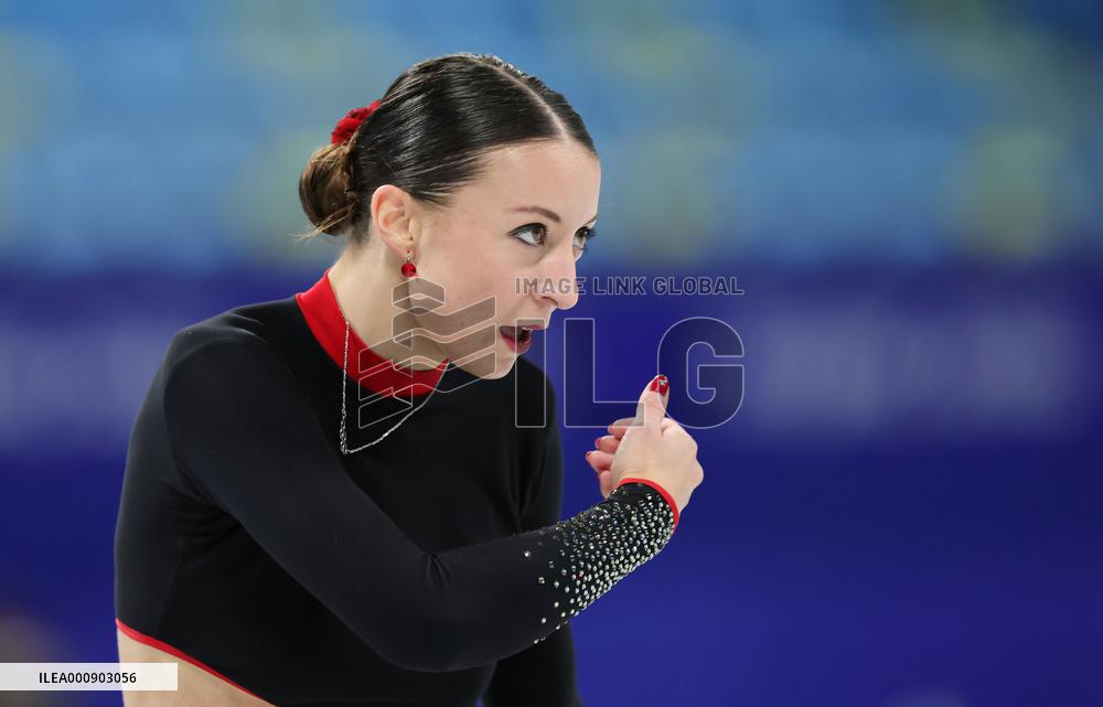 (BEIJING2022)CHINA-BEIJING-OLYMPIC WINTER GAMES-FIGURE SKATING-TEAM EVENT-WOMEN SINGLE SKATING-SHORT PROGRAM (.....