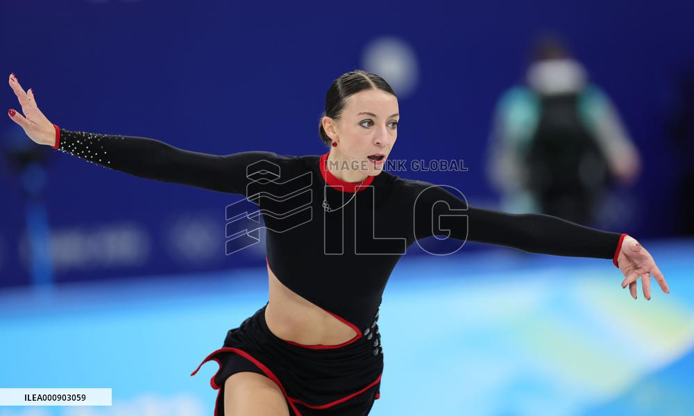 (BEIJING2022)CHINA-BEIJING-OLYMPIC WINTER GAMES-FIGURE SKATING-TEAM EVENT-WOMEN SINGLE SKATING-SHORT PROGRAM (.....