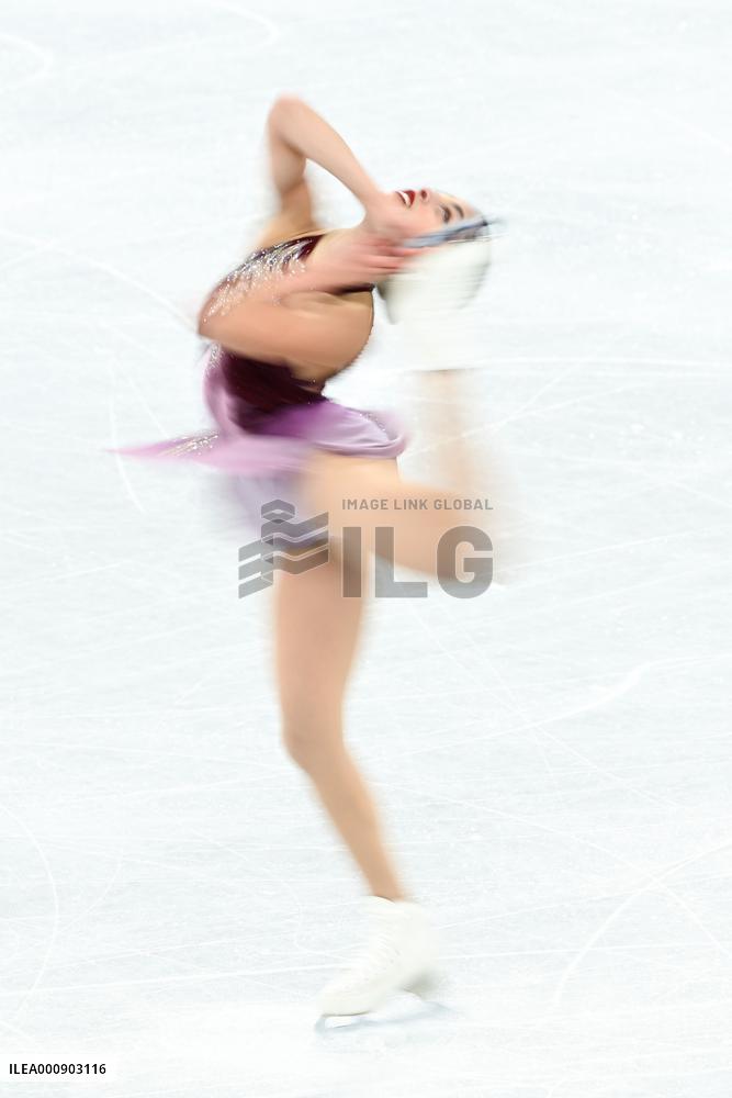 (XHTP)(BEIJING2022)CHINA-BEIJING-OLYMPIC WINTER GAMES-FIGURE SKATING-TEAM EVENT-WOMEN SINGLE SKATING-SHORT PRO.....