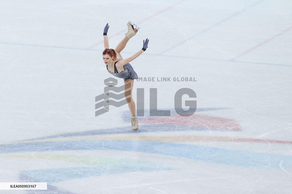 (BEIJING2022)CHINA-BEIJING-OLYMPIC WINTER GAMES-FIGURE SKATING-TEAM EVENT-WOMEN SINGLE SKATING-SHORT PROGRAM (.....