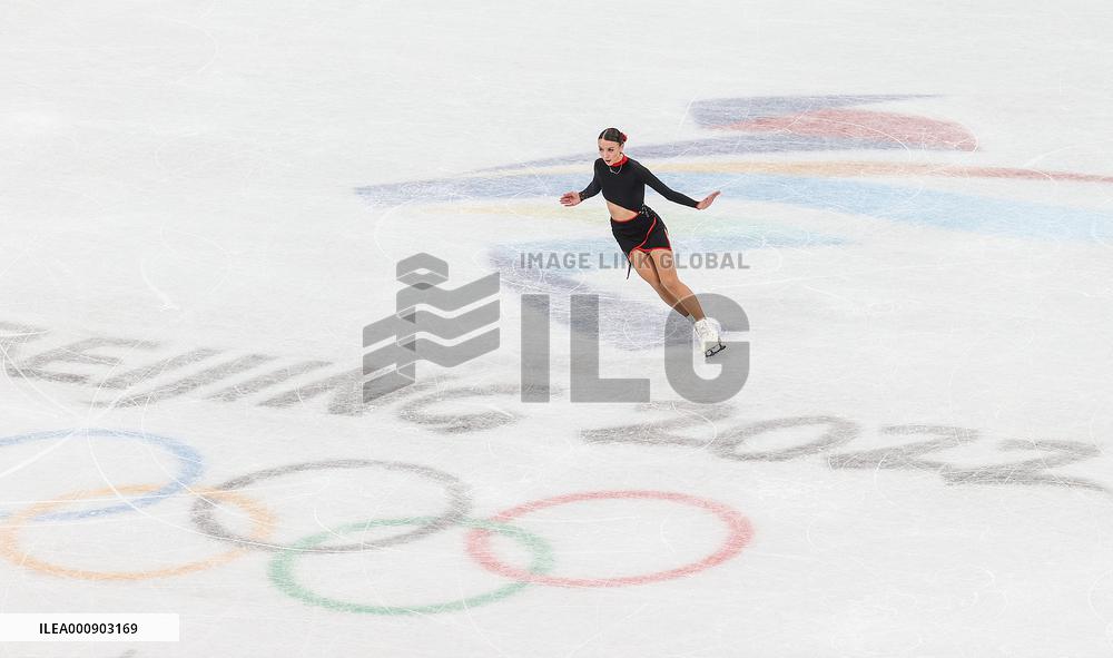 (BEIJING2022)CHINA-BEIJING-OLYMPIC WINTER GAMES-FIGURE SKATING-TEAM EVENT-WOMEN SINGLE SKATING-SHORT PROGRAM (.....