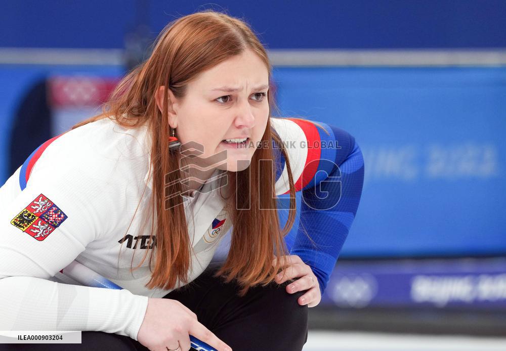 (BEIJING2022)CHINA-BEIJING-WINTER OLYMPIC GAMES-CURLING-MIXED DOUBLES-CZECH REPUBLIC VS U.S. (CN)