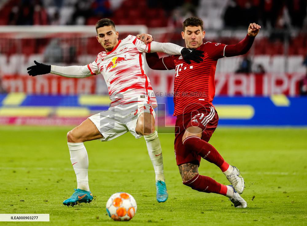 (SP)GERMANY-MUNICH-FOOTBALL-BUNDESLIGA-BAYERN MUNICH VS LEIPZIG