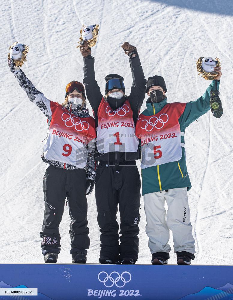 (BEIJING2022)CHINA-ZHANGJIAKOU-OLYMPIC WINTER GAMES-SNOWBOARD-SLOPESTYLE-FINAL (CN)