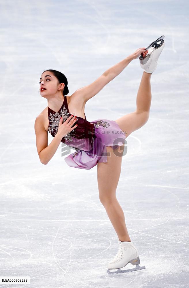 CHINA-BEIJING-OLYMPIC WINTER GAMES-FIGURE SKATING-TEAM EVENT-WOMEN SINGLE SKATING-SHORT PROGRAM (CN)