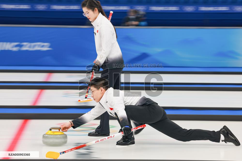(BEIJING2022)CHINA-BEIJING-WINTER OLYMPIC GAMES-CURLING-MIXED DOUBLES (CN)