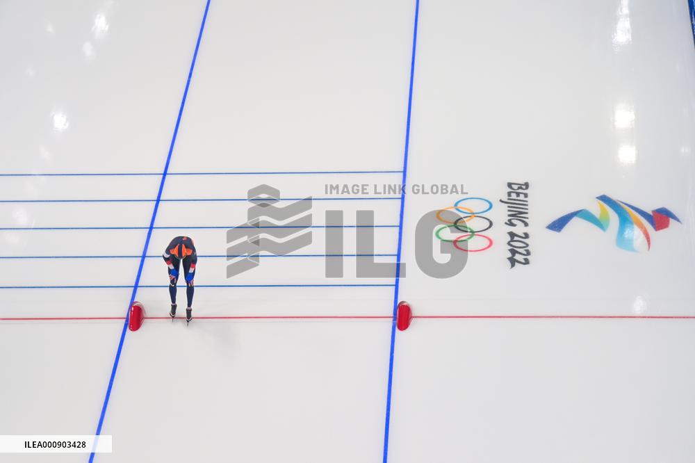 (BEIJING2022)CHINA-BEIJING-OLYMPIC WINTER GAMES-SPEED SKATING-MEN'S 5,000M-FINAL (CN)