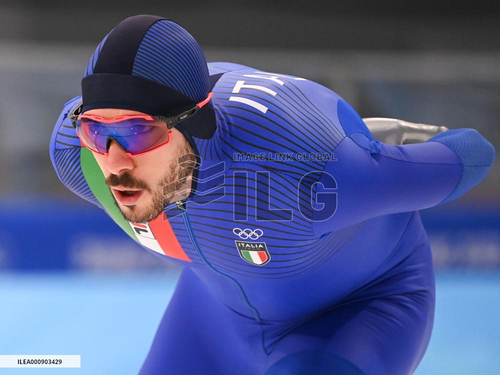(BEIJING2022)CHINA-BEIJING-OLYMPIC WINTER GAMES-SPEED SKATING-MEN'S 5,000M-FINAL (CN)