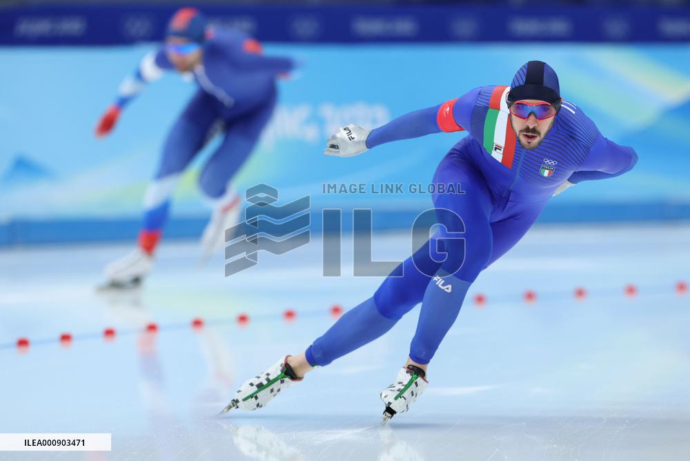 (BEIJING2022)CHINA-BEIJING-OLYMPIC WINTER GAMES-SPEED SKATING-MEN'S 5,000M-FINAL (CN)