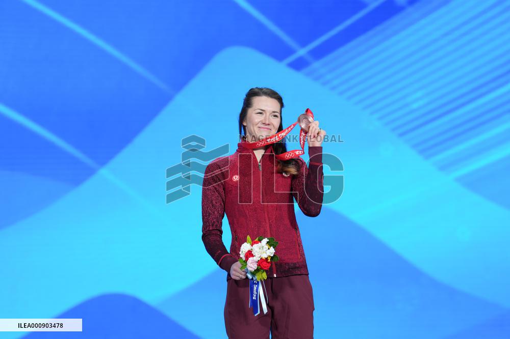 (BEIJING2022)CHINA-BEIJING-OLYMPIC WINTER GAMES-AWARDING CEREMONY (CN)