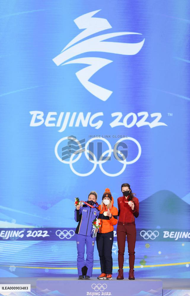 (BEIJING2022)CHINA-BEIJING-OLYMPIC WINTER GAMES-AWARDING CEREMONY (CN)