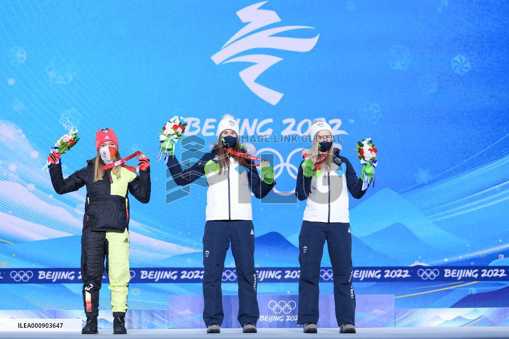 (BEIJING2022)CHINA-ZHANGJIAKOU-OLYMPIC WINTER GAMES-AWARDING CEREMONY (CN)
