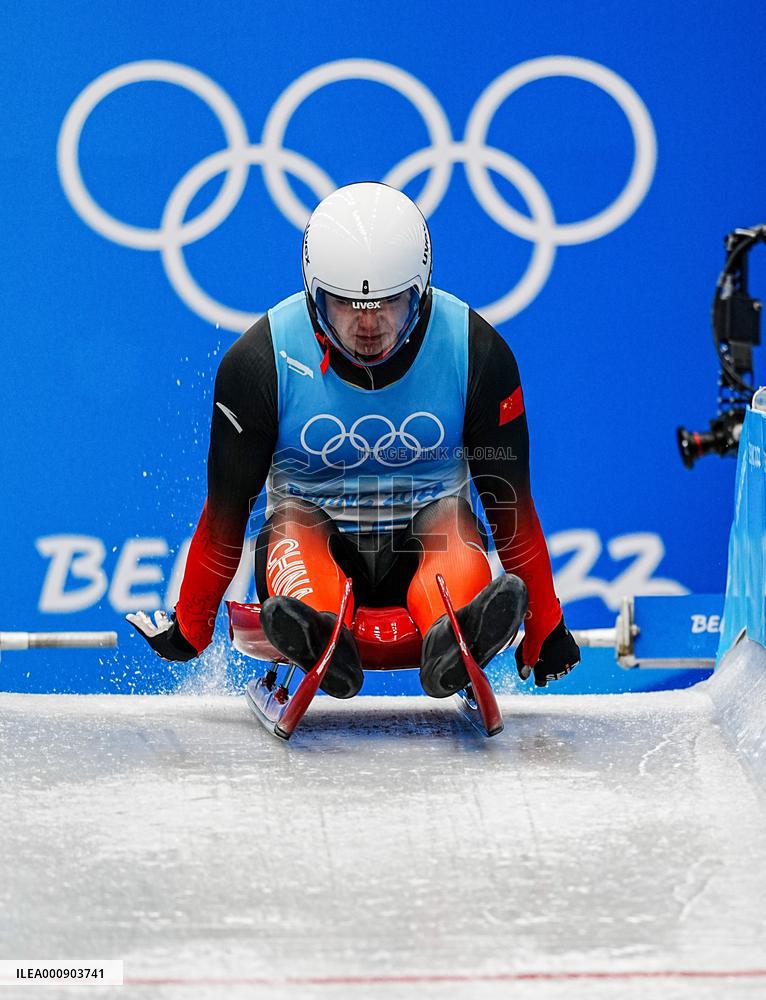 (BEIJING2022)CHINA-BEIJING-YANQING-OLYMPIC WINTER GAMES-LUGE-MEN'S SINGLES-FINAL (CN)