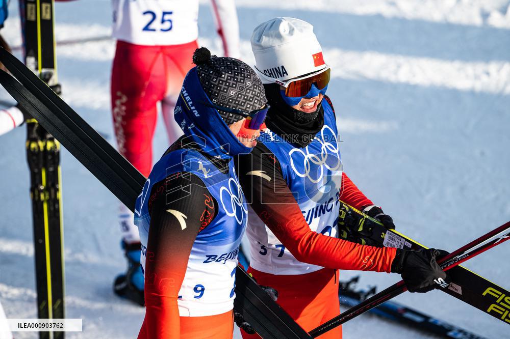 (BEIJING2022)CHINA-ZHANGJIAKOU-OLYMPIC WINTER GAMES-CROSS-COUNTRY SKIING (CN)