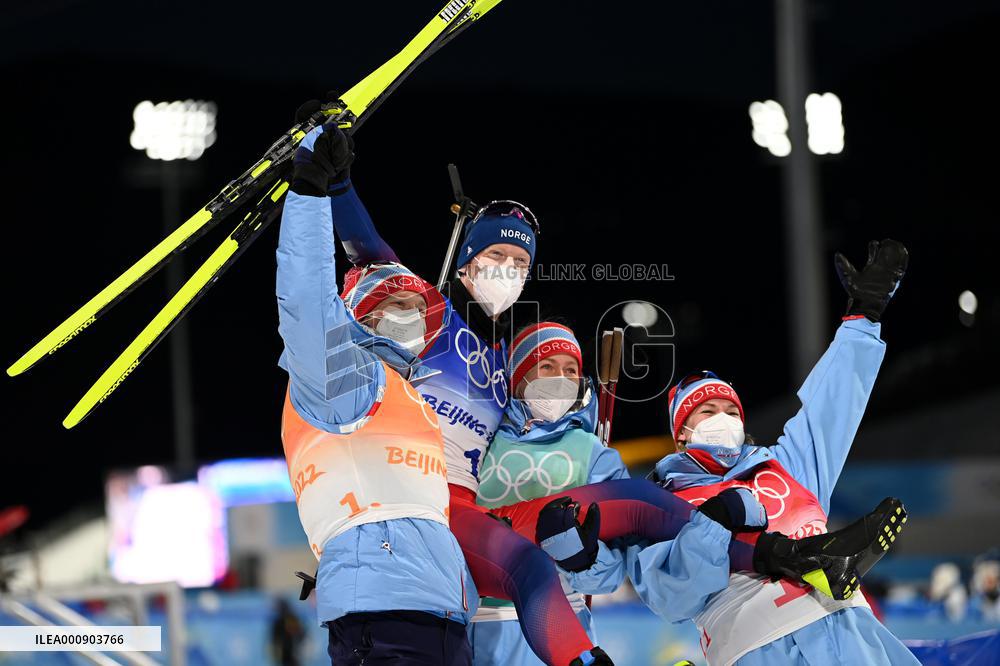 (BEIJING2022)CHINA-ZHANGJIAKOU-OLYMPIC WINTER GAMES-BIATHLON (CN)