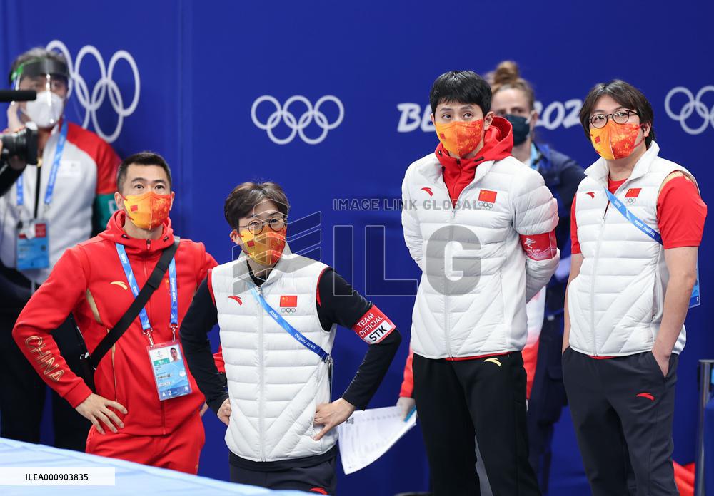 (BEIJING2022)CHINA-BEIJING-OLYMPIC WINTER GAMES-SHORT TRACK SPEED SKATING (CN)