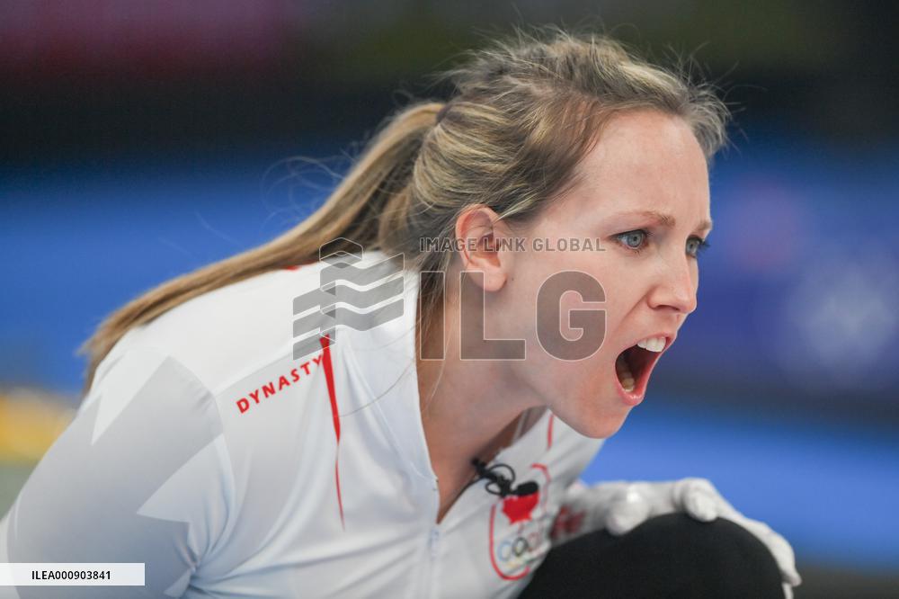 (BEIJING2022)CHINA-BEIJING-WINTER OLYMPIC GAMES-CURLING-MIXED DOUBLES-U.S. VS CANADA (CN)