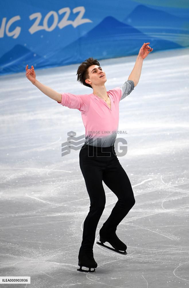 (BEIJING2022)CHINA-BEIJING-OLYMPIC WINTER GAMES-FIGURE SKATING-TEAM EVENT-MEN SINGLE SKATING-FREE SKATING (CN)