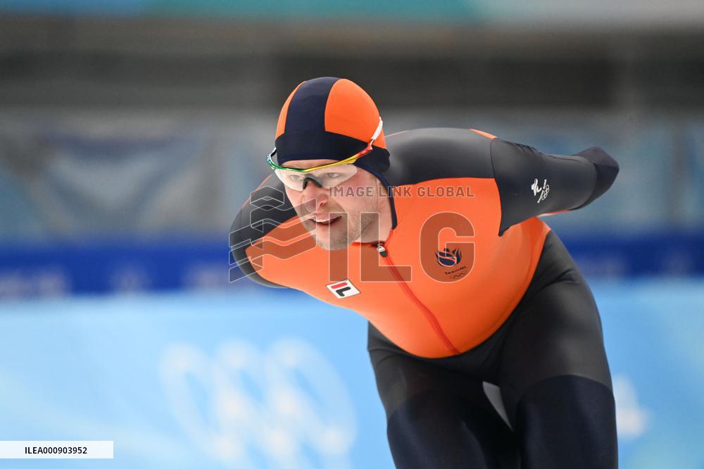 (BEIJING2022)CHINA-BEIJING-OLYMPIC WINTER GAMES-SPEED SKATING-MEN'S 5,000M-FINAL (CN)