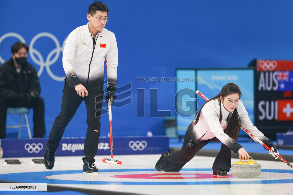 (BEIJING2022)CHINA-BEIJING-WINTER OLYMPIC GAMES-CURLING-MIXED DOUBLES (CN)