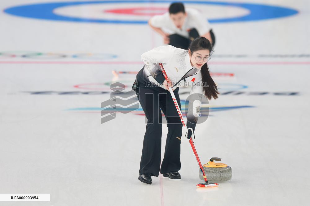 (BEIJING2022)CHINA-BEIJING-WINTER OLYMPIC GAMES-CURLING-MIXED DOUBLES (CN)