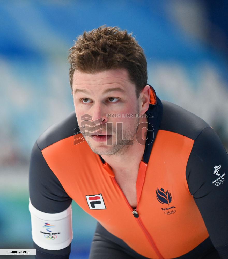 (BEIJING2022)CHINA-BEIJING-OLYMPIC WINTER GAMES-SPEED SKATING-MEN'S 5,000M-FINAL (CN)