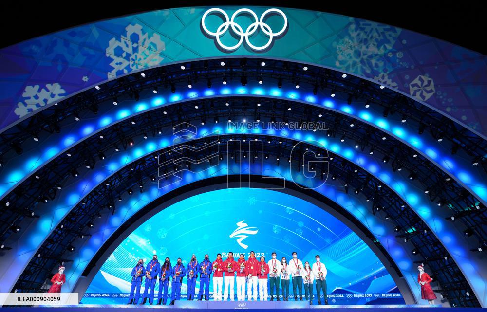 (BEIJING2022)CHINA-BEIJING-OLYMPIC WINTER GAMES-AWARDING CEREMONY (CN)