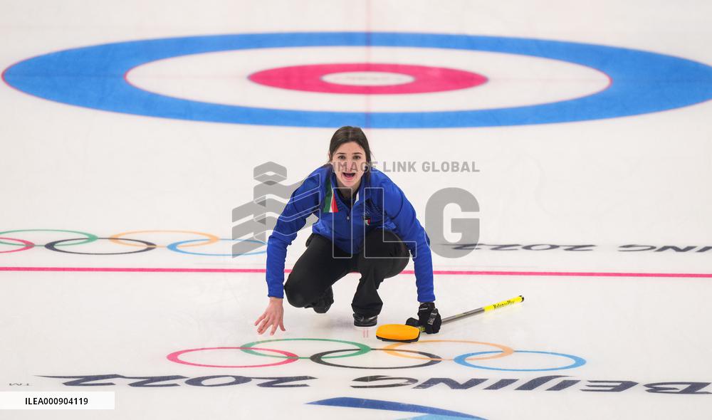 (BEIJING2022)CHINA-BEIJING-WINTER OLYMPIC GAMES-CURLING-MIXED DOUBLES (CN)