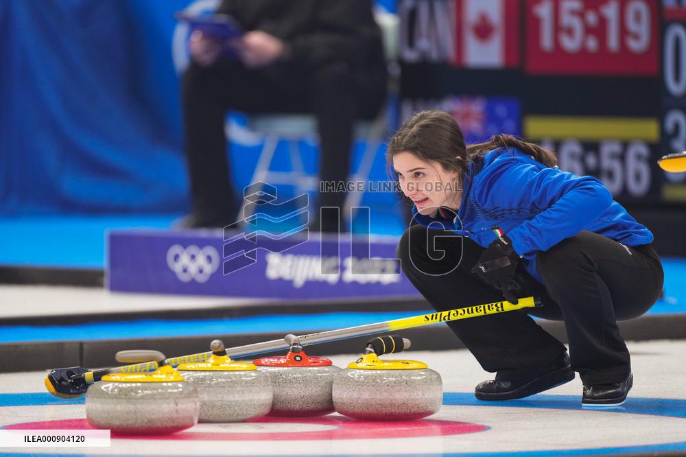 (BEIJING2022)CHINA-BEIJING-WINTER OLYMPIC GAMES-CURLING-MIXED DOUBLES (CN)