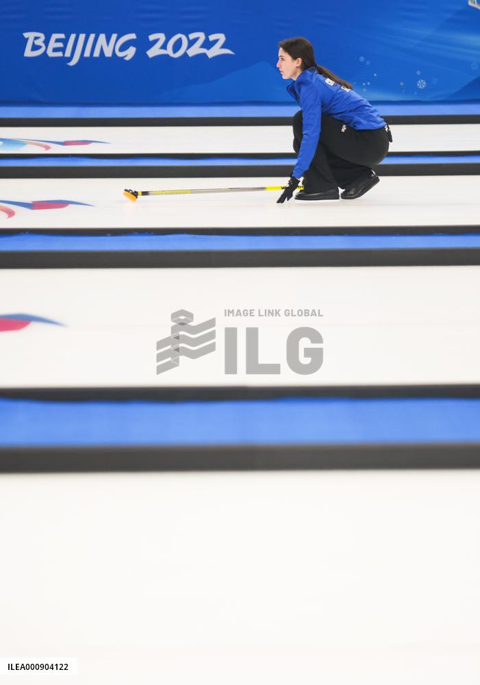 (BEIJING2022)CHINA-BEIJING-WINTER OLYMPIC GAMES-CURLING-MIXED DOUBLES (CN)