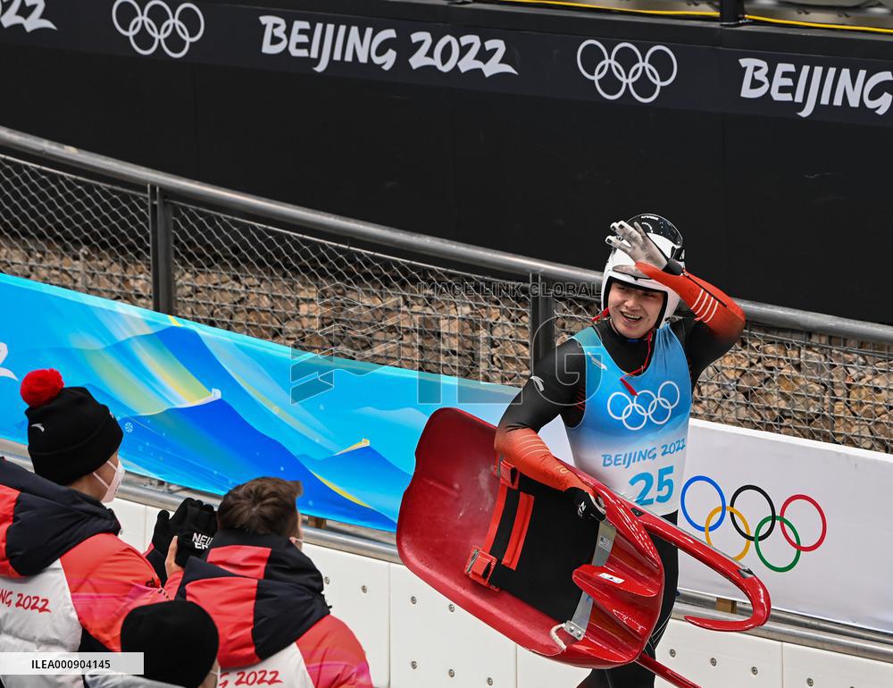 (BEIJING2022)CHINA-BEIJING-YANQING-OLYMPIC WINTER GAMES-LUGE-MEN'S SINGLES-FINAL(CN)
