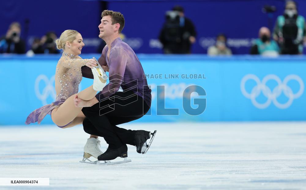(BEIJING2022)CHINA-BEIJING-FIGURE SKATING-TEAM EVENT-PAIRS-FREE SKATING (CN)