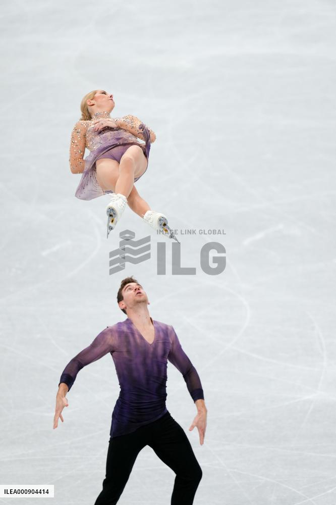(XHTP)(BEIJING2022)CHINA-BEIJING-FIGURE SKATING-TEAM EVENT-PAIRS-FREE SKATING (CN)