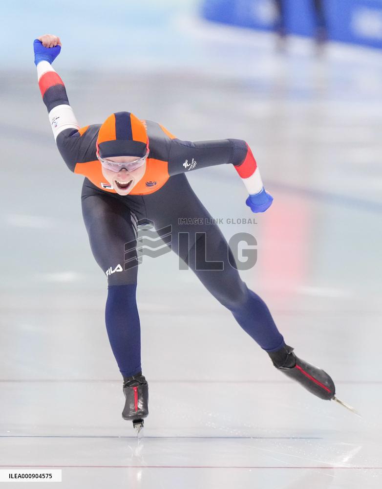 (BEIJING2022)CHINA-BEIJING-OLYMPIC WINTER GAMES-SPEED SKATING-WOMEN'S 1,500M-FINAL (CN)