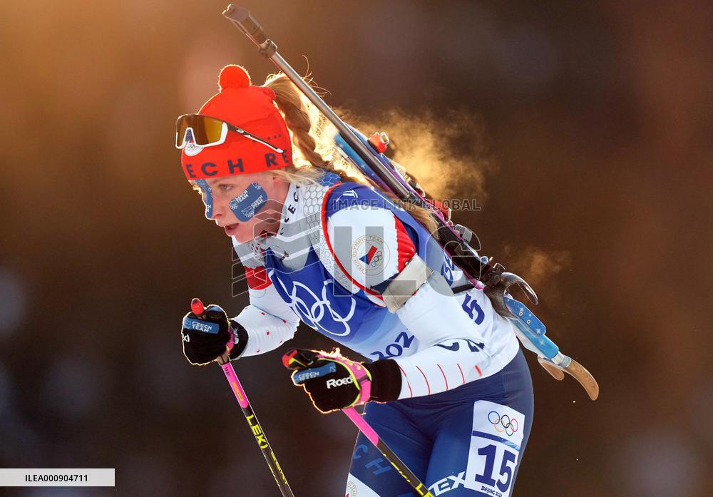 (BEIJING2022)CHINA-ZHANGJIAKOU-OLYMPIC WINTER GAMES-BIATHLON-WOMEN'S 15KM INDIVIDUAL (CN)