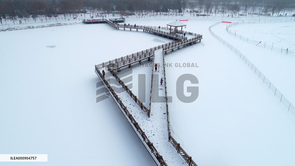 CHINA-NINGXIA-YINCHUAN-SNOW (CN)