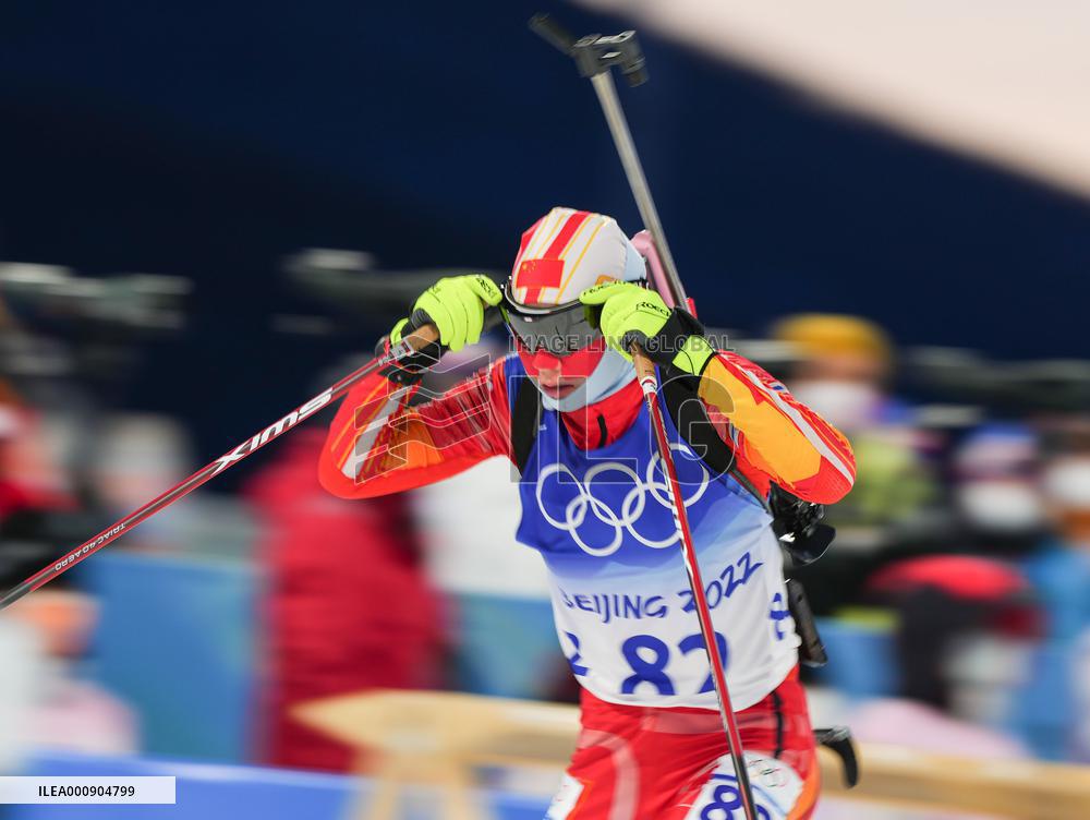 (BEIJING2022)CHINA-ZHANGJIAKOU-OLYMPIC WINTER GAMES-BIATHLON-WOMEN'S 15KM INDIVIDUAL (CN)