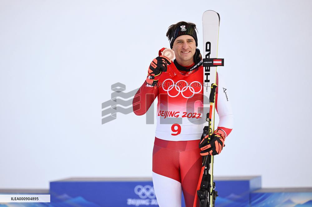 (BEIJING2022)CHINA-BEIJING-OLYMPIC WINTER GAMES-ALPINE SKIING-MEN'S DOWNHILL (CN)