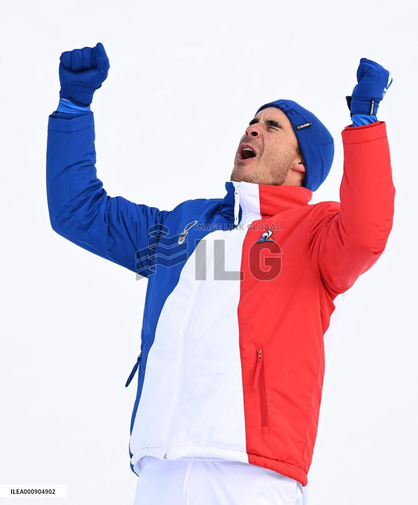 (BEIJING2022)CHINA-BEIJING-OLYMPIC WINTER GAMES-ALPINE SKIING-MEN'S DOWNHILL (CN)
