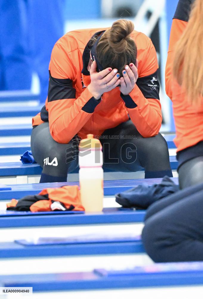 (BEIJING2022)CHINA-BEIJING-OLYMPIC WINTER GAMES-SPEED SKATING-WOMEN'S 1,500M-FINAL (CN)