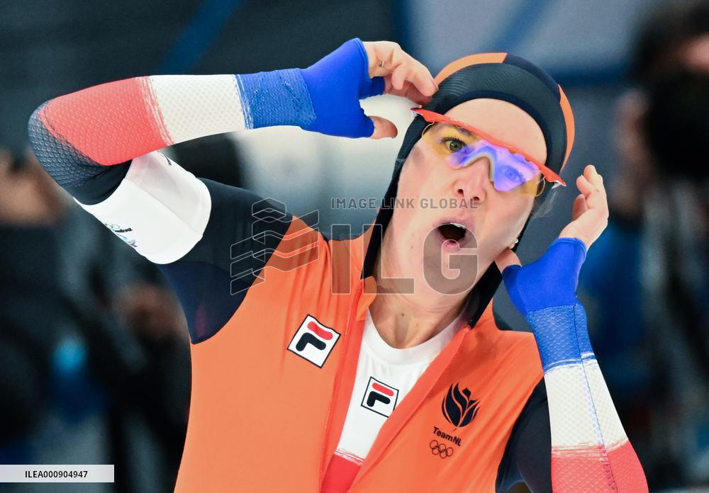 (BEIJING2022)CHINA-BEIJING-OLYMPIC WINTER GAMES-SPEED SKATING-WOMEN'S 1,500M-FINAL (CN)