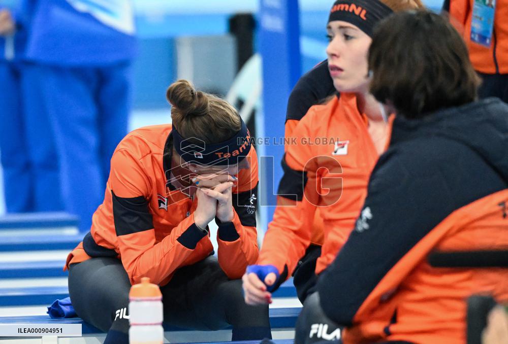 (BEIJING2022)CHINA-BEIJING-OLYMPIC WINTER GAMES-SPEED SKATING-WOMEN'S 1,500M-FINAL (CN)