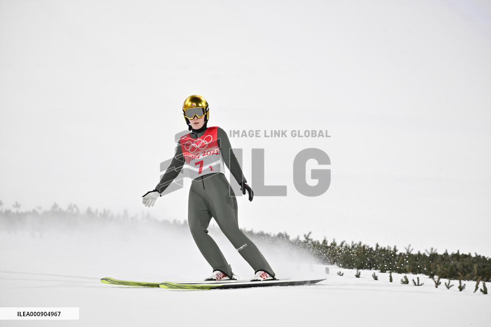 (BEIJING2022) CHINA-ZHANGJIAKOU-OLYMPIC WINTER GAMES-SKI JUMPING-MIXED TEAM(CN)